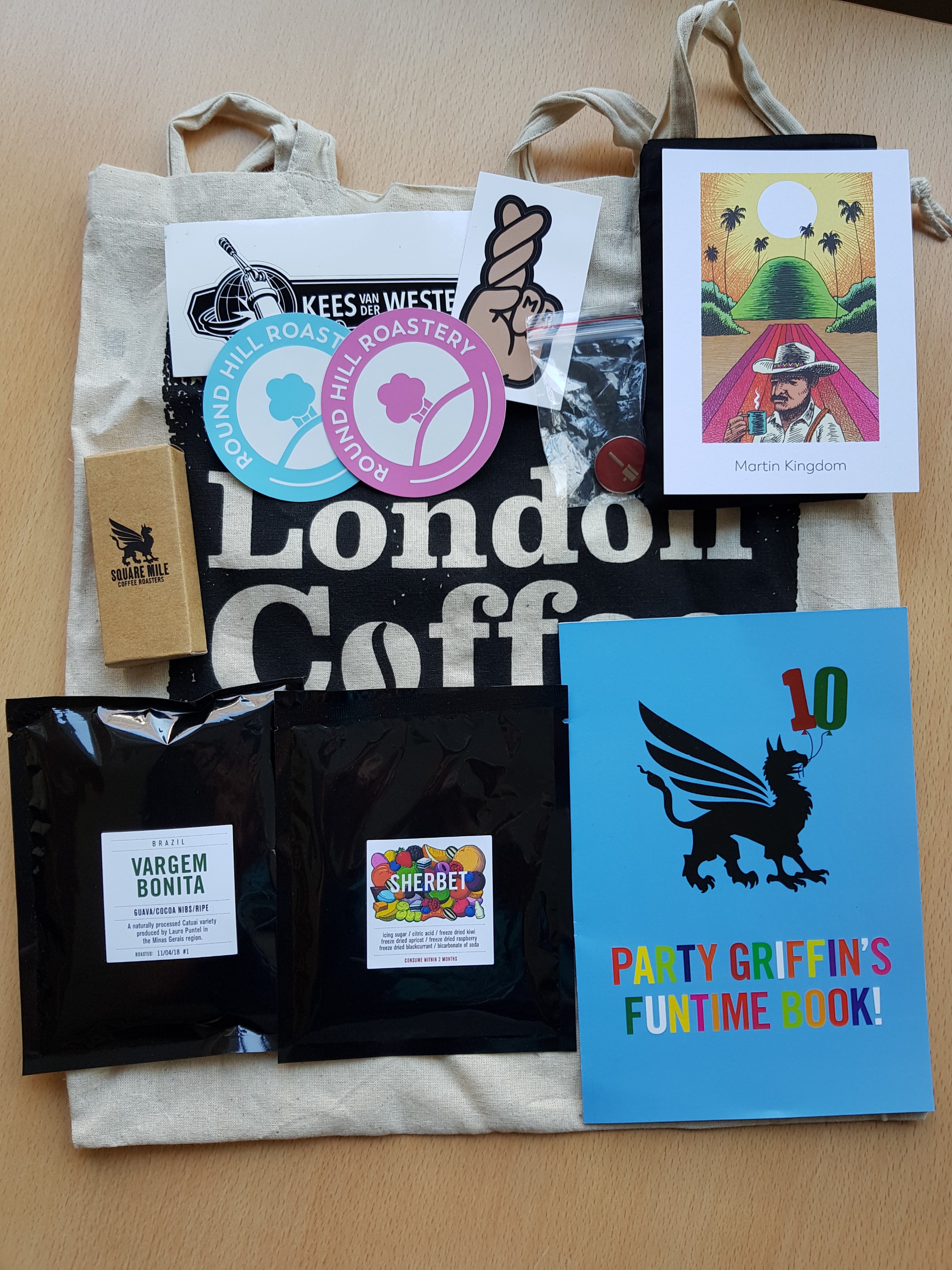 Coffee presents from a Friend – London Coffee Festival 2018